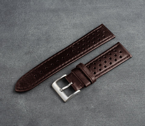 "Bristol" Leather Strap (Brown)